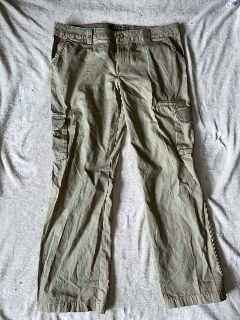 Dickies Women's Straight Leg Cargo Pants - Tan